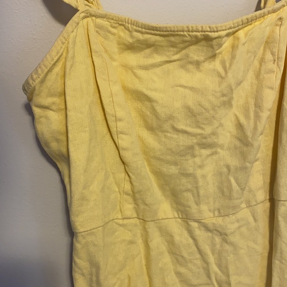 SUNSHINE LINEN MINI DRESS - Picture 4 of 5